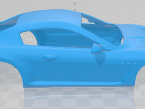 maserati gt printable body car 3D printmodel