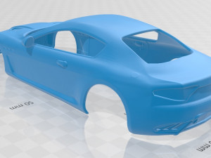 maserati gt printable body car 3D printmodel