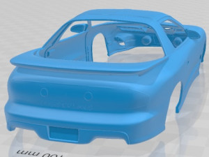 Pontiac Firebird Trans Am 1998 Printable Body Car 3D 프린트 모델