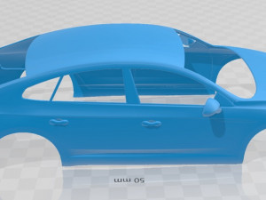 volkswagen arteon printable body car 3D Принт Модель