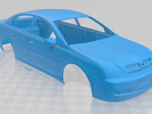 opel vectra 2002 printable body car 3D Baskı Modeli
