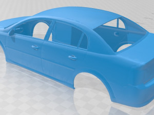 opel vectra 2002 printable body car 3D Baskı Modeli