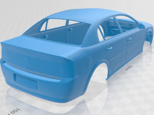 opel vectra 2002 printable body car 3D Baskı Modeli
