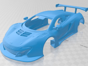 mclaren gt3 2014 printable body car 3D Print Model