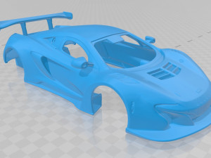 mclaren gt3 2014 printable body car 3D Принт Модель