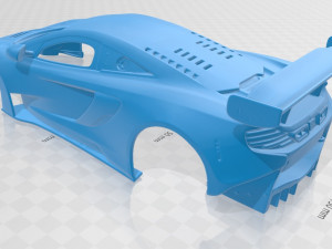 mclaren gt3 2014 printable body car 3D Принт Модель