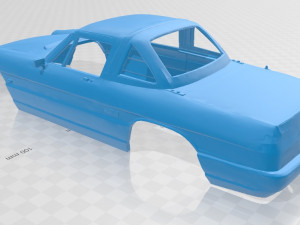 alfa romeo spider printable body car 3D-Druckmodell