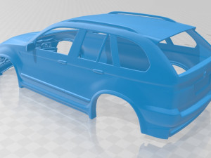 x5 printable body car 3D Print Model