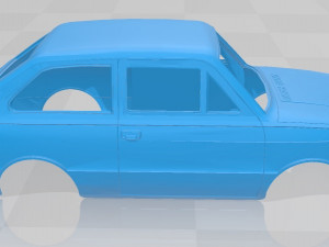 fiat 133 printable body car Model Cetak 3D