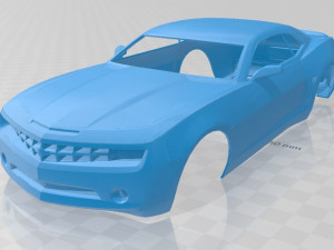 camaro 2009 printable body car 3D Print Model