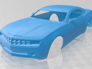 केमेरो 2009 प्रिंट करने योग्य बॉडी कार 3D प्रिंट मॉडल