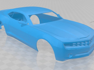camaro 2009 printable body car Modello di stampa 3D