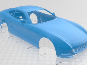 ferrari scaglietti printable body car Modèles 3D en vedette