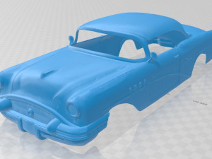 century printable body car 3D 프린트 모델