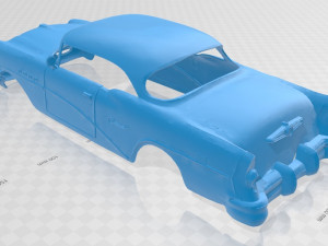 century printable body car Modello di stampa 3D
