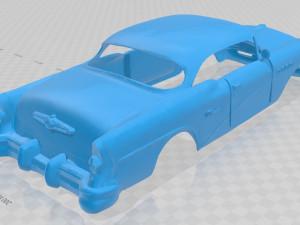century printable body car Modello di stampa 3D