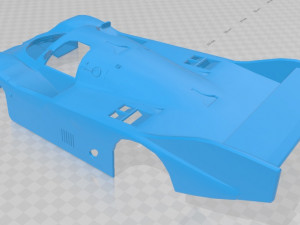 porsche 956 printable body car Modèles 3D en vedette