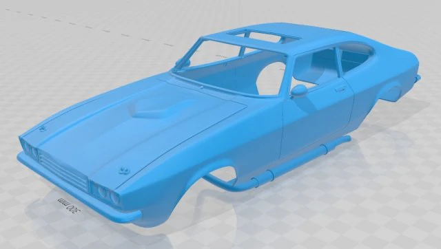coupe hatchback printable body car 3D Print Model .c4d .max .obj .3ds .fbx .stl .blend 