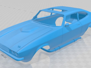 coupe hatchback printable body car 3D-printmodel