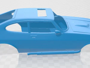 coupe hatchback printable body car 3D Print Model
