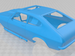 coupe hatchback printable body car 3D-printmodel