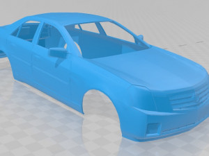 cts printable body car Model Cetak 3D