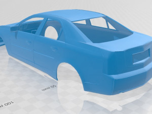 cts printable body car Model Cetak 3D