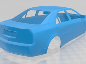cts printable body car Model Cetak 3D