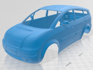 audi a2 printable body car 3D Print Model