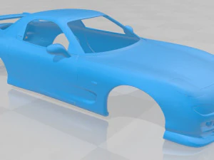 mazda rx 7 printable body car 3D Print Model