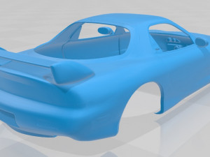 mazda rx 7 printable body car 3D Принт Модель