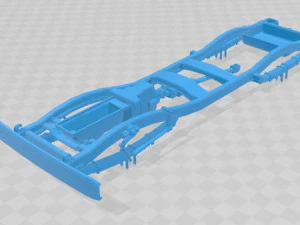 wc-51 printable military truck 3D Print Model