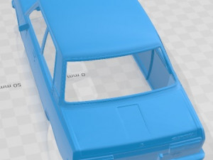 Datsun 510 1970 Printable Body Car Modello di stampa 3D