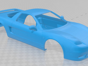 honda nsx printable body car 3Dプリントモデル