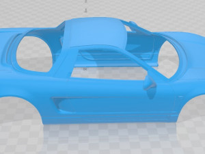 honda nsx printable body car 3Dプリントモデル