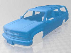 suburban 1999 printable body car 3D Print Model