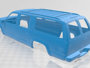 suburban 1999 printable body car 3D 打印模型
