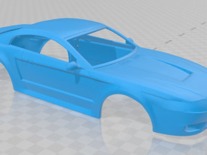 mustang cobra 2000 printable body car 3Dプリントモデル