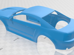 mustang cobra 2000 printable body car 3Dプリントモデル