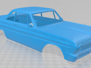 falcon 1965 printable body car 3Dプリントモデル