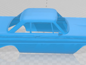 falcon 1965 printable body car 3Dプリントモデル
