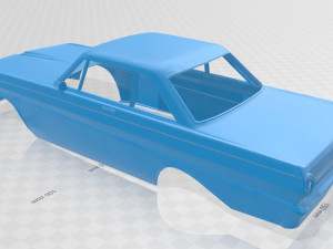 falcon 1965 printable body car 3Dプリントモデル