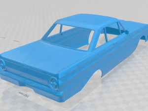 falcon 1965 printable body car 3Dプリントモデル