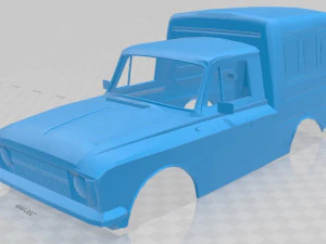 lada 2715 印刷可能なボディバン 3Dプリントモデル