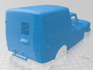 lada 2715 printable body van 3D Baskı Modeli