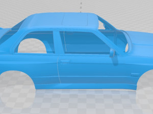 e30 m3 printable body car 3D Print Model