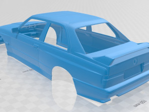 e30 m3 printable body car 3D Print Model