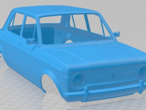 Fiat 128 1969 Printable Body Car 3D Принт Модель