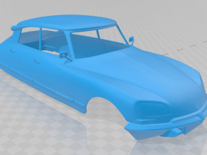 citroen ds 1967 printable body car 3D-Druckmodell