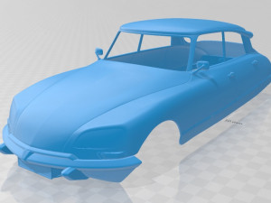 citroen ds 1967 printable body car 3D Print Model
